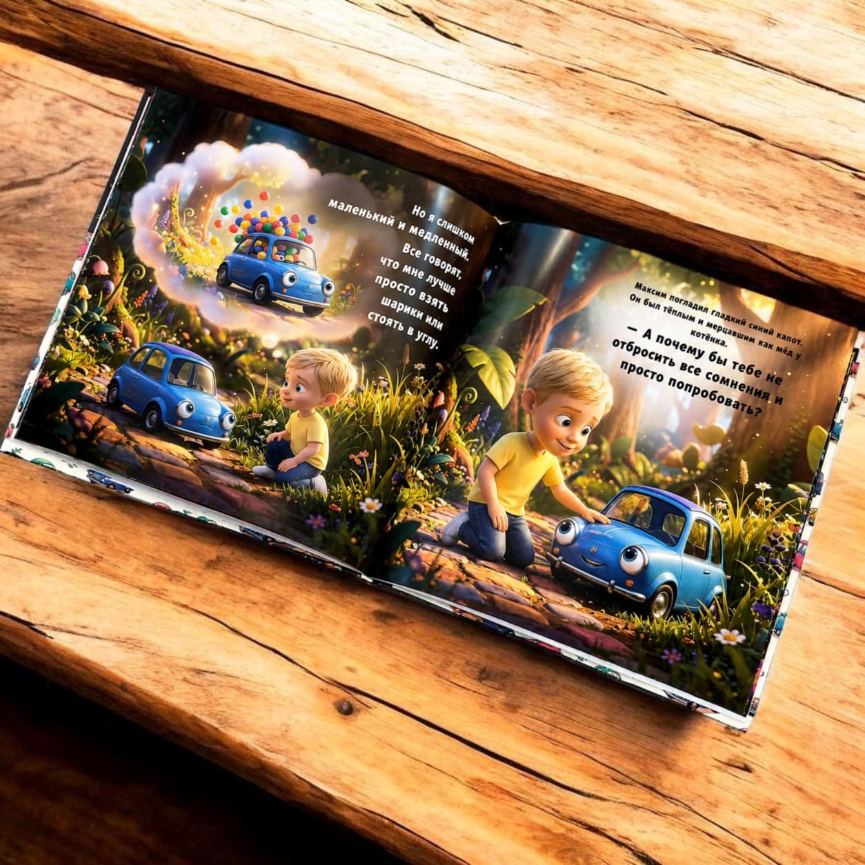 Напечатанная книга для мальчика — качество печати и переплёта