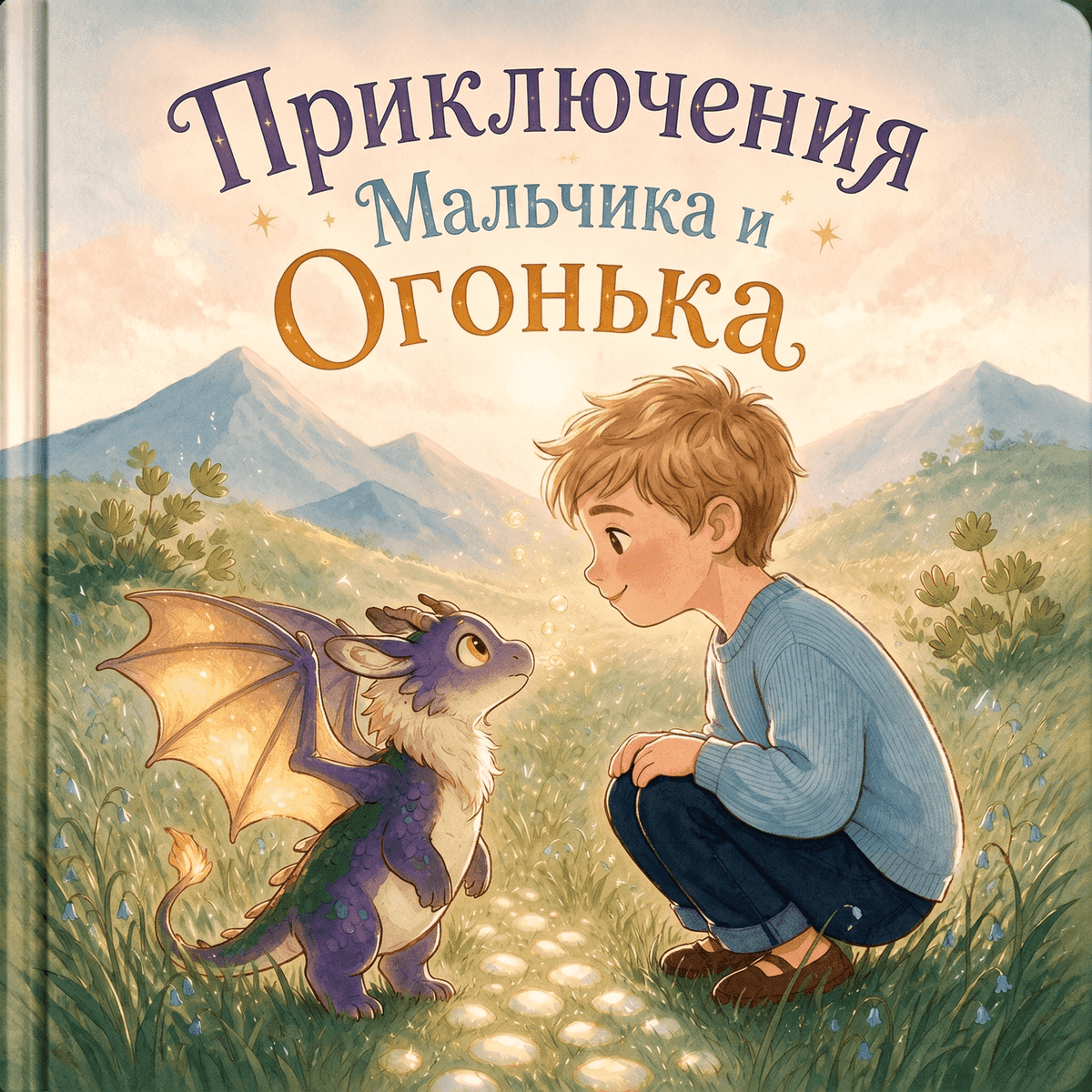Обложка книги «Приключения Мальчика и Огонька»