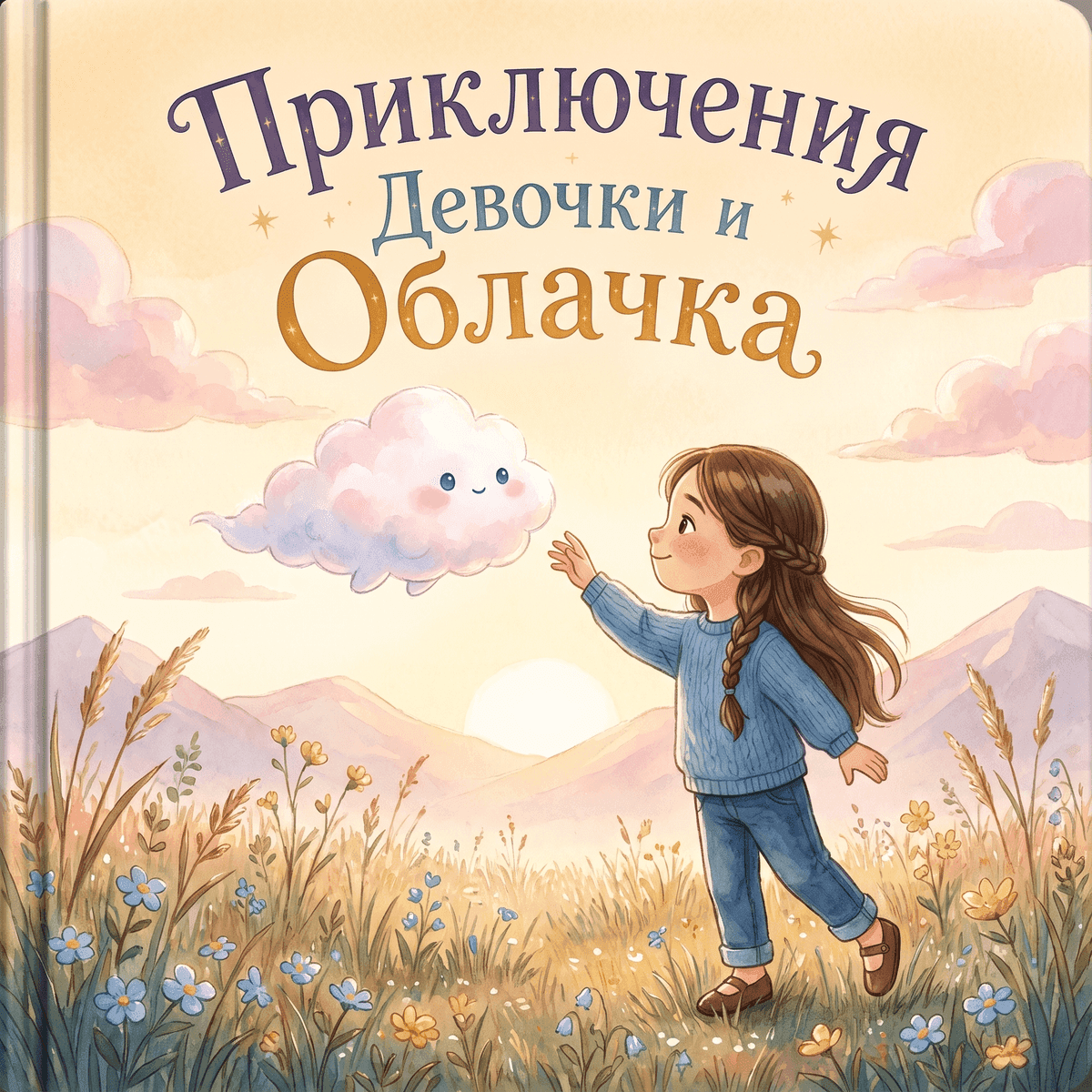 Обложка книги «Приключения Девочки и Облачка»